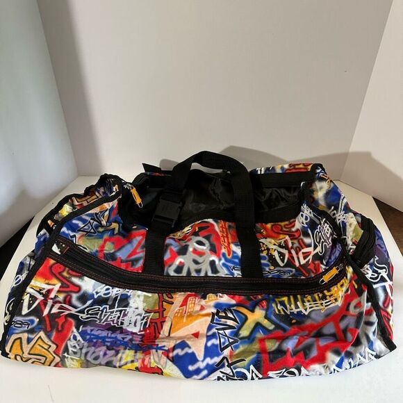LUCAS graffiti Travel Duffle bags and small bag Set of 3 - Picture 6 of 16